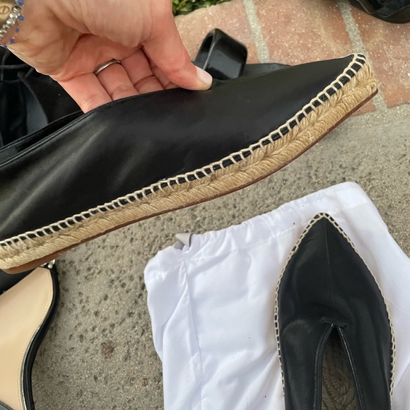 Celine Babouche V Cut Espadrille Flats - Picture 4 of 6